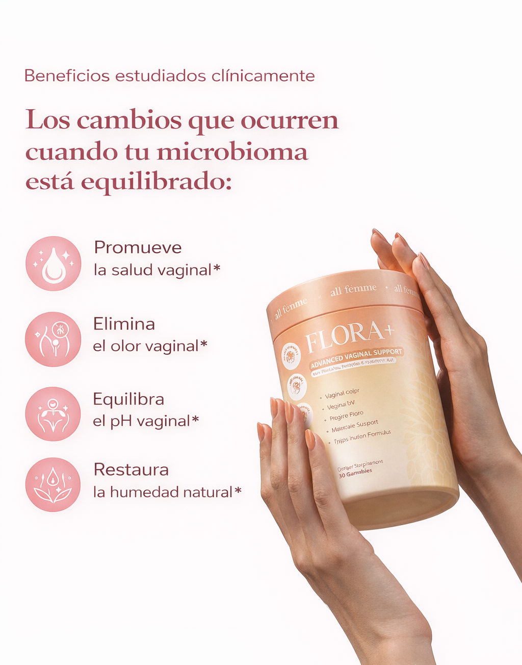 FLORA+ - Elimina el mal olor y restaura tu frescura al instante.