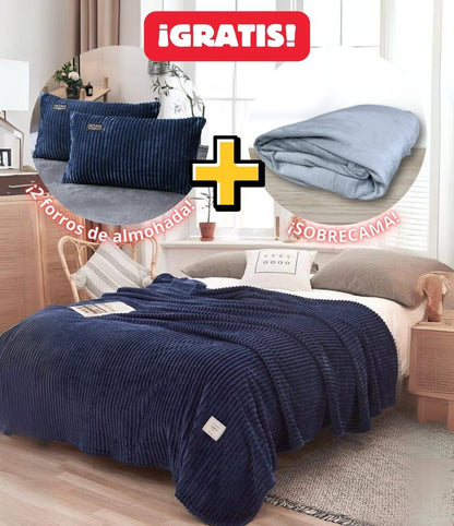 Cobija Piel de Conejo Ovejera King, variedad de colores- HOY LLEVATE DOS OBSEQUIOS