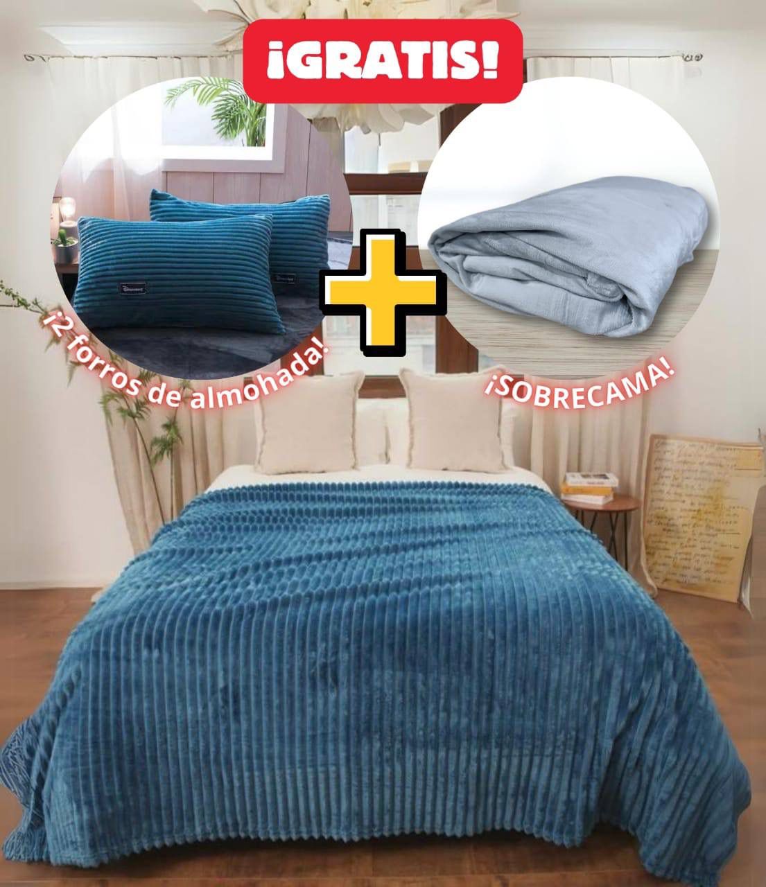 Cobija Piel de Conejo Ovejera King, variedad de colores- HOY LLEVATE DOS OBSEQUIOS