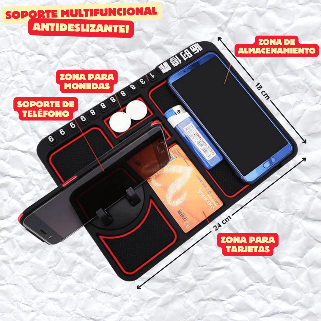 Soporte Multifuncional Antideslizante - CarMaster Pro™
