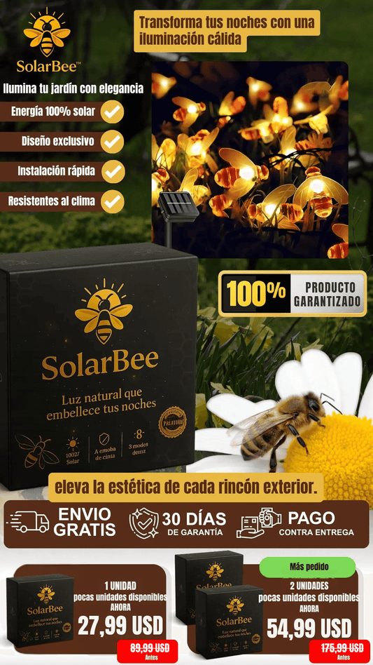 LUCES SOLARES - SOLARBEE™