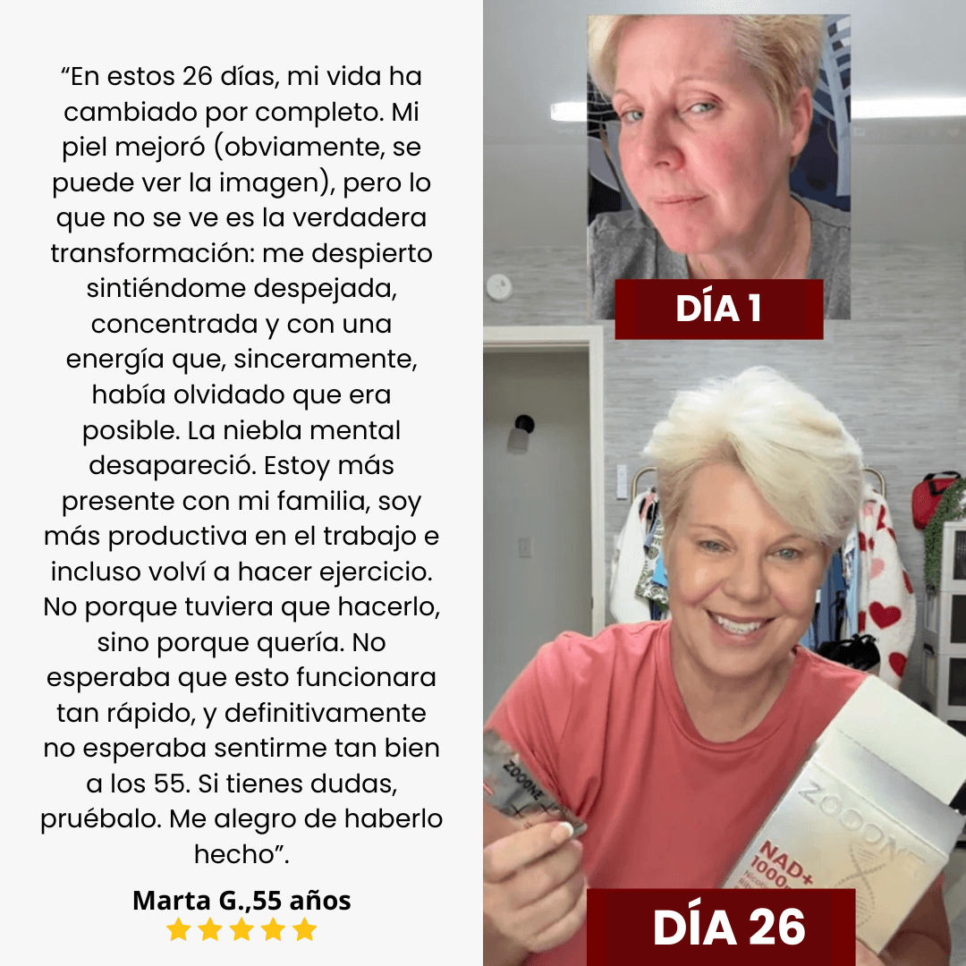 ZOOONE NAD+ Líquido | Terapia de Regeneración Avanzada