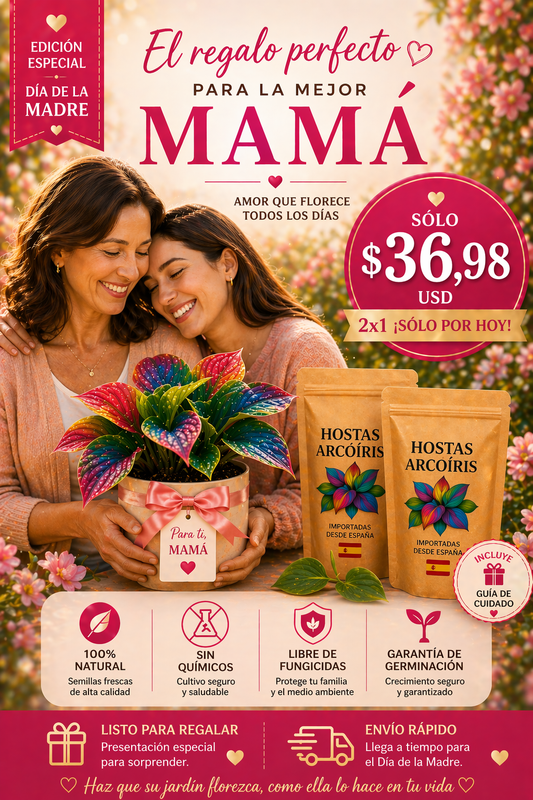 HOSTA DÚO™ – 2x1 en el regalo que florece para mamá