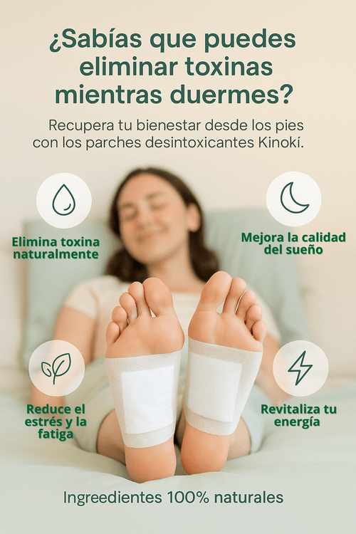 KINOKI PARCHES- Cuida tu salud, cambia tu vida