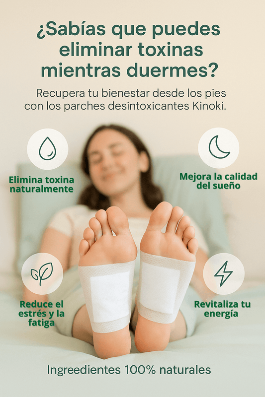 KINOKI PARCHES- Cuida tu salud, cambia tu vida