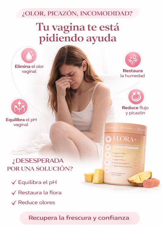 FLORA+ - Elimina el mal olor y restaura tu frescura al instante.