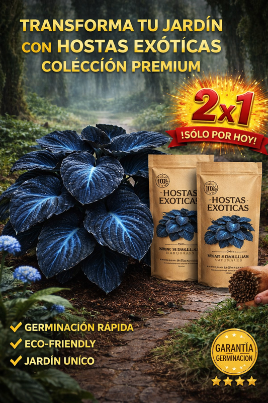 2x1 SEMILLAS DE HOSTAS EXÓTICA