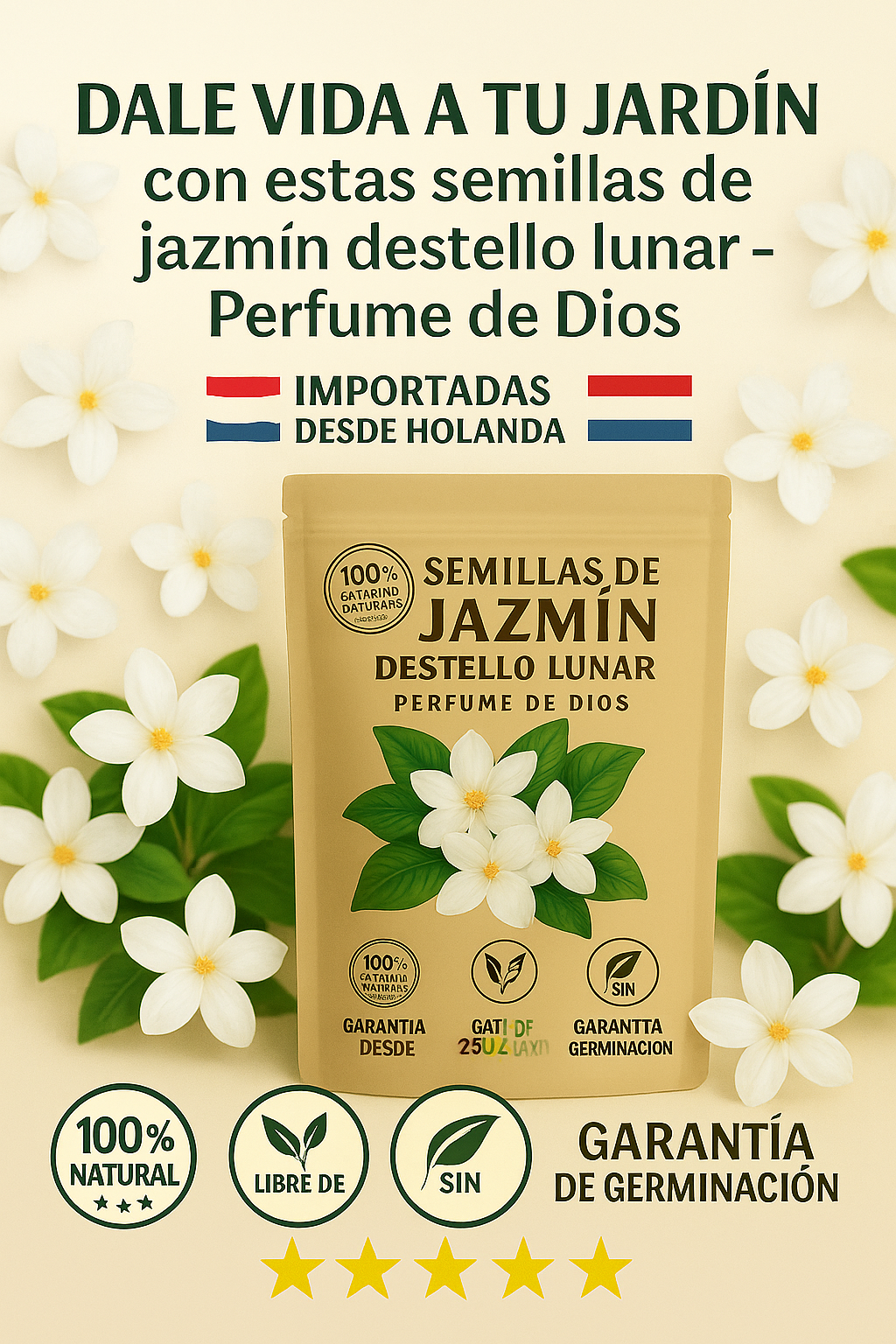 SEMILLAS DEL PERFUME DE DIOS - DESTELLO LUNAR