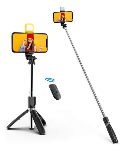 Trípode mas LUZ LED