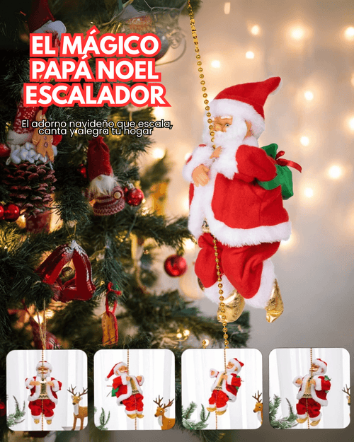 Papá Noel Escalador Musical