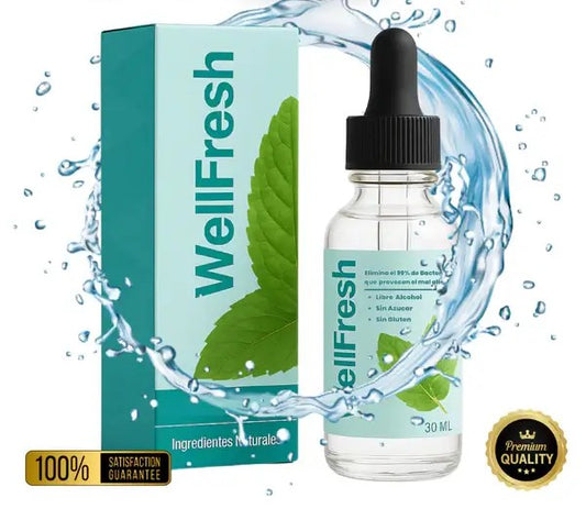 Well Fresh Original ® Gotas para el Mal Aliento