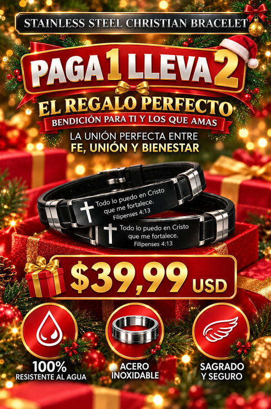 BRAZALETE DIVINO - TODO LO PUEDO EN CRISTO QUE ME FORTALECE