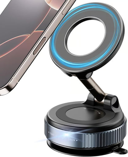 Soporte importado con Ventosa Magnética 360° Ajustable - 50% de descuento HOY!